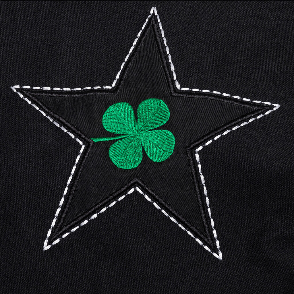 Four-Leaf Clover Cargo Pant - Black