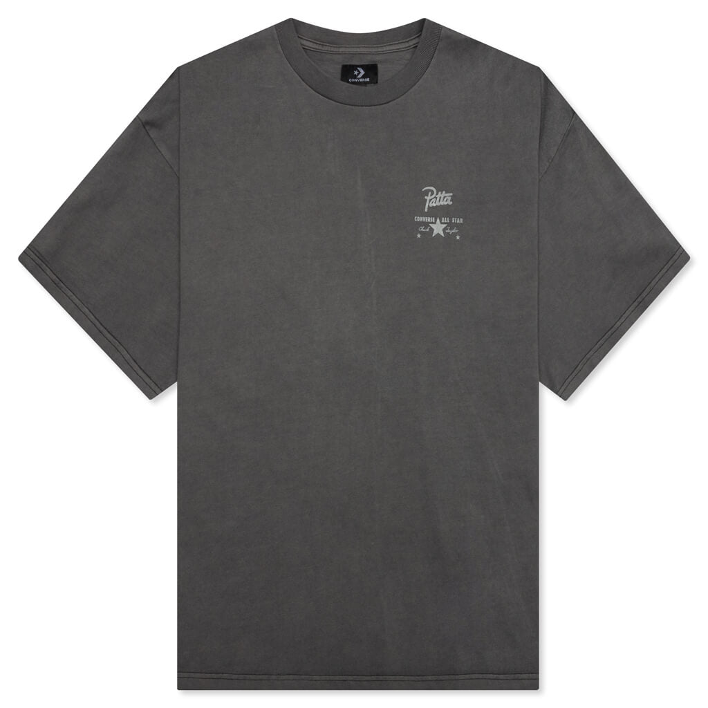 Four-Leaf Clover Short Sleeve T-Shirt - Black