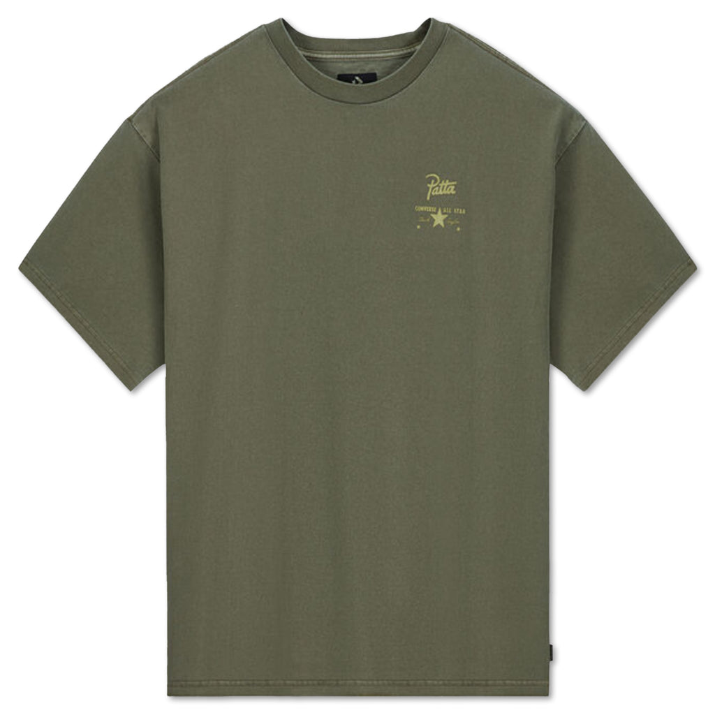 Four-Leaf Clover Short Sleeve T-Shirt  - Burnt Olive