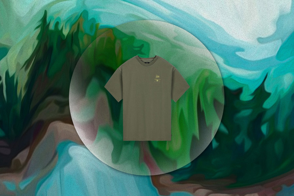 Four-Leaf Clover Short Sleeve T-Shirt  - Burnt Olive