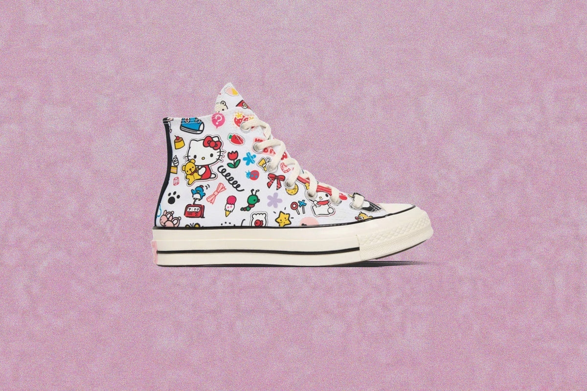Chuck 70 Hi - White/Pink/Green