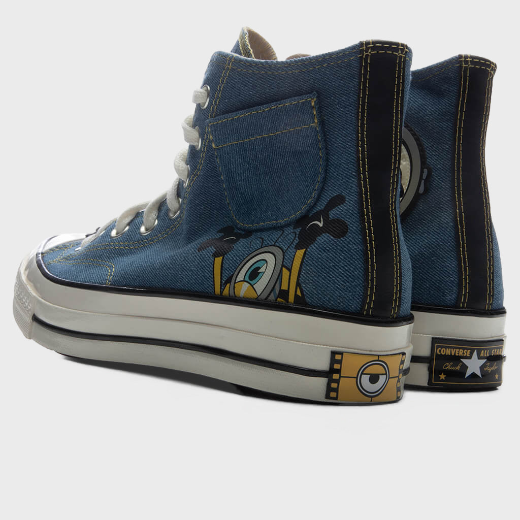 Chuck 70 Hi - Blue/Egret/Black