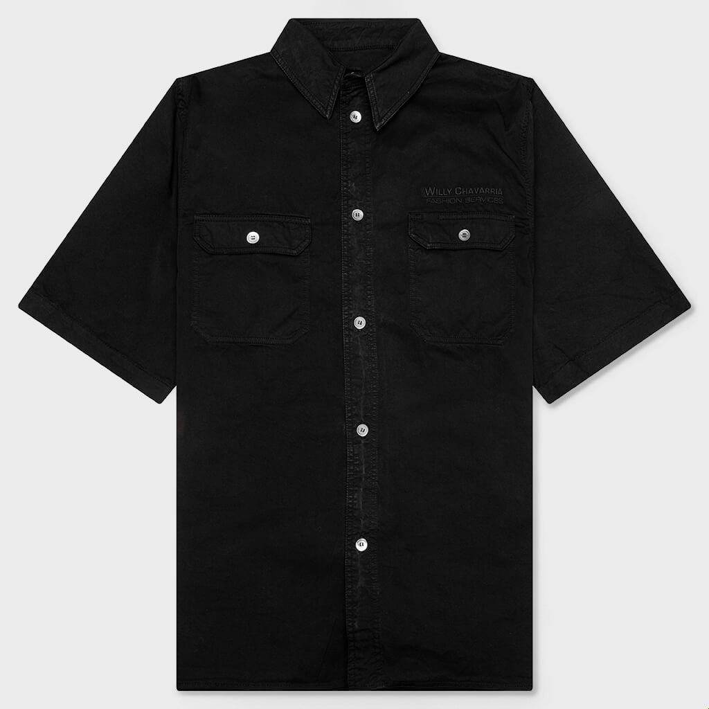 Corcoran S/S Work Shirt - Black