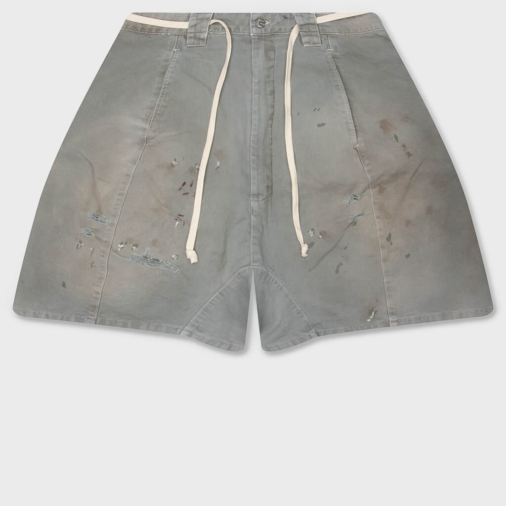 Corduroy Pontius Short - Grey