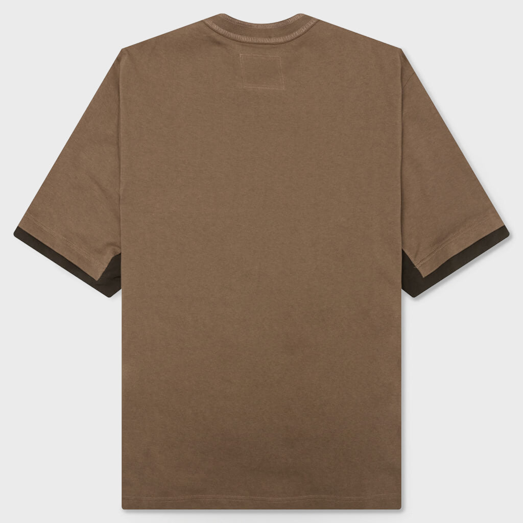 Cotton Jersey T-Shirt - Beige