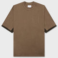Cotton Jersey T-Shirt - Beige