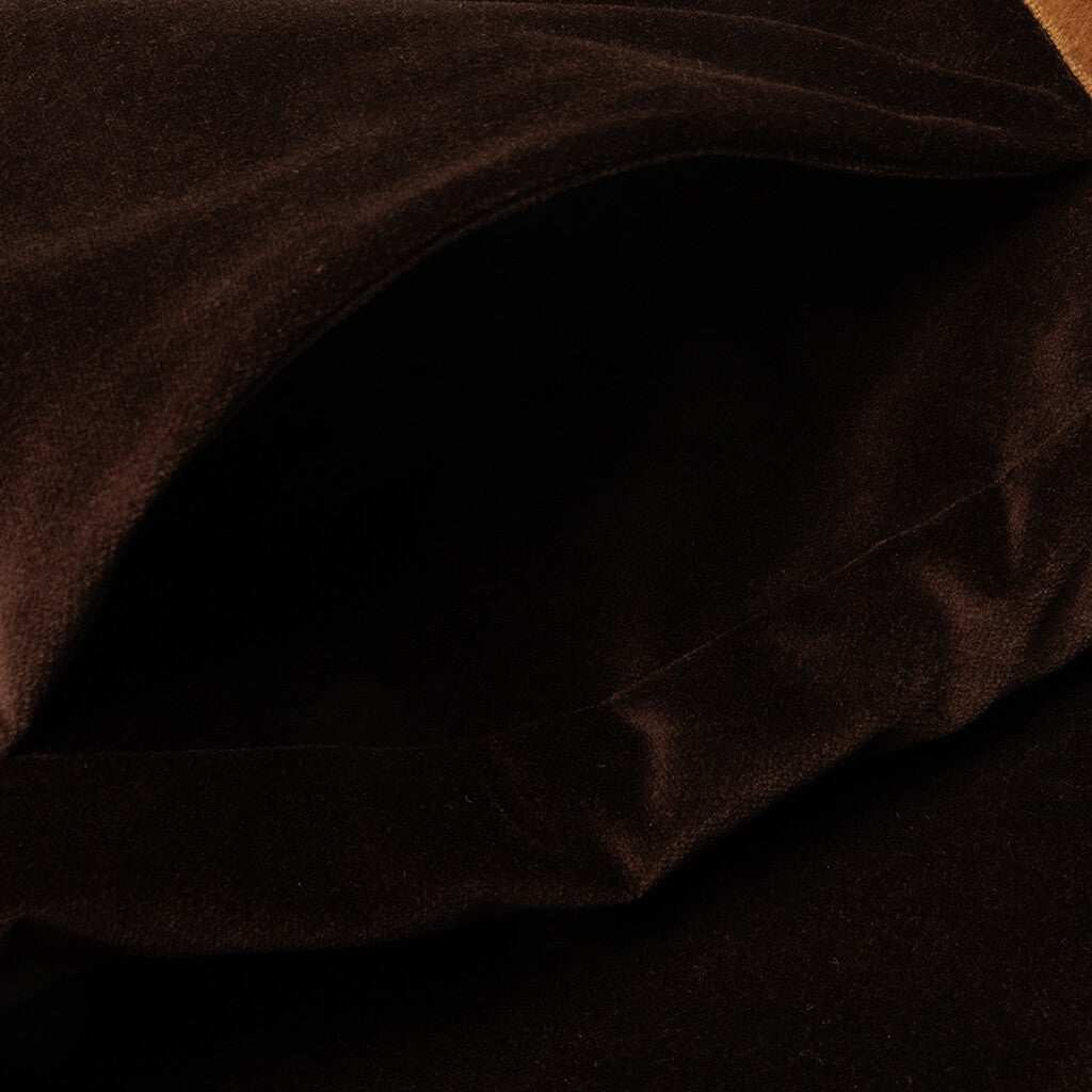 Cotton Velvet Trousers - Wenge