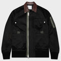 Cotton Chino Blouson - Black