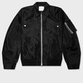 Cotton Chino x Nylon Twill Blouson - Black