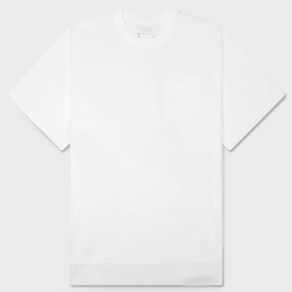 Cotton Jersey T-Shirt - White