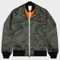 Cotton Nylon Twill Blouson - Dark Khaki
