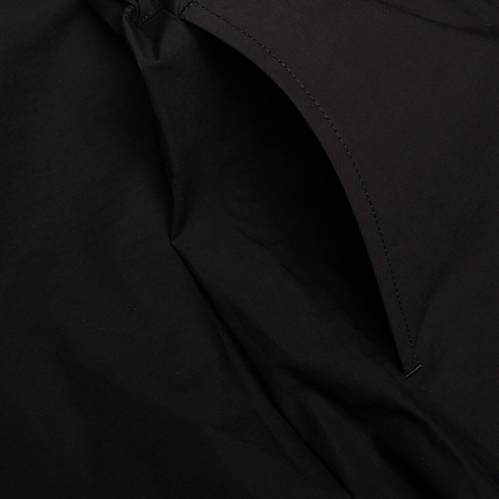 Cotton Typewriter Pants - Black