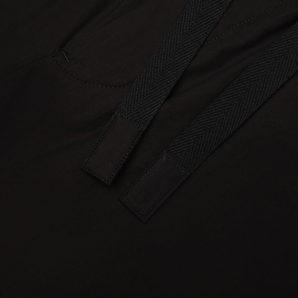 Cotton Typewriter Pants - Black
