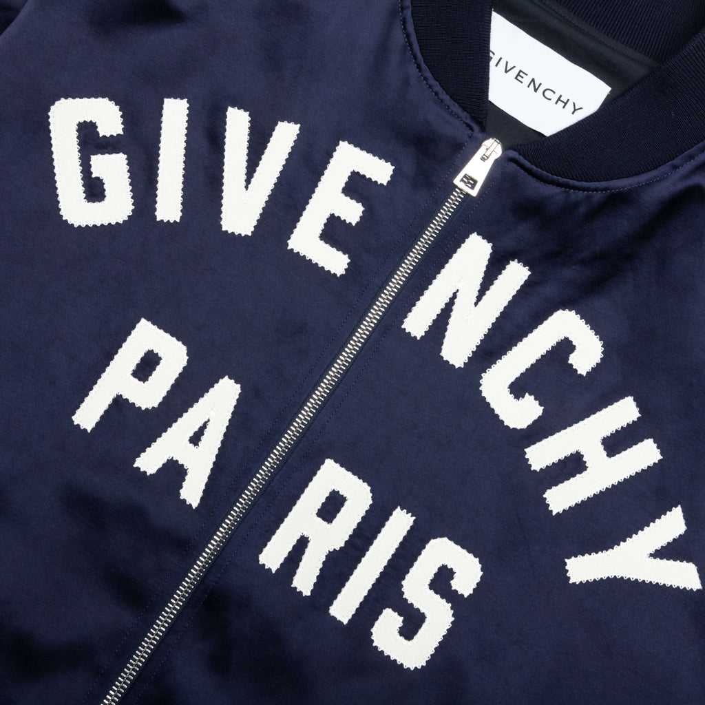 Couture Seam Bomber - Navy