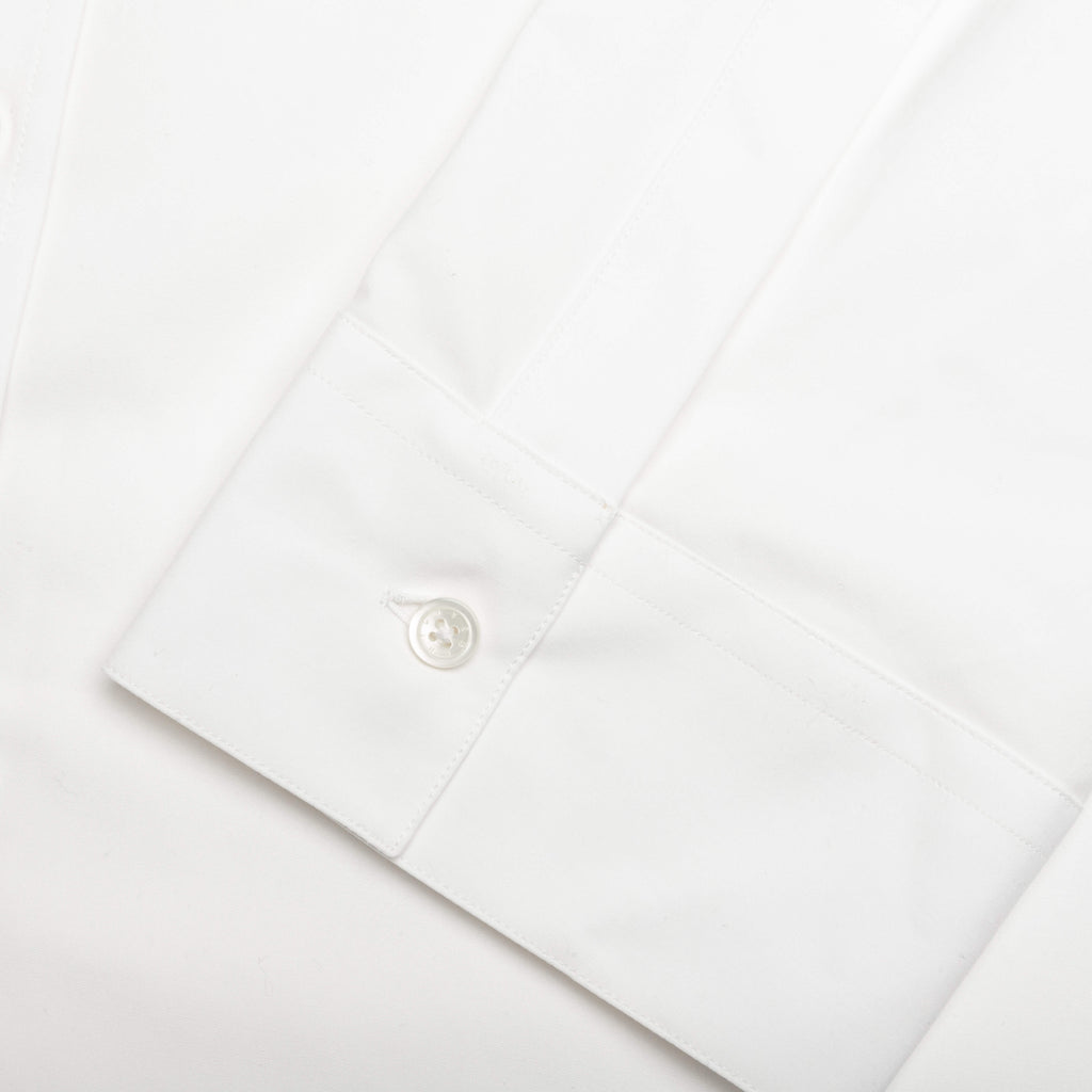 Couture Seam Cocoon Shirt - White