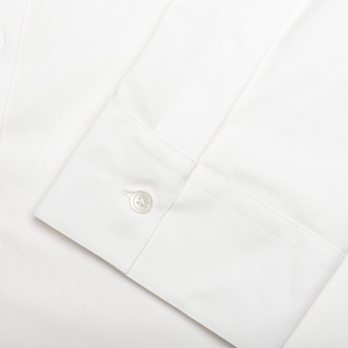 Couture Seam Cocoon Shirt - White