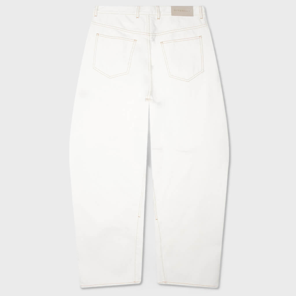 Couture Seam Trousers - White