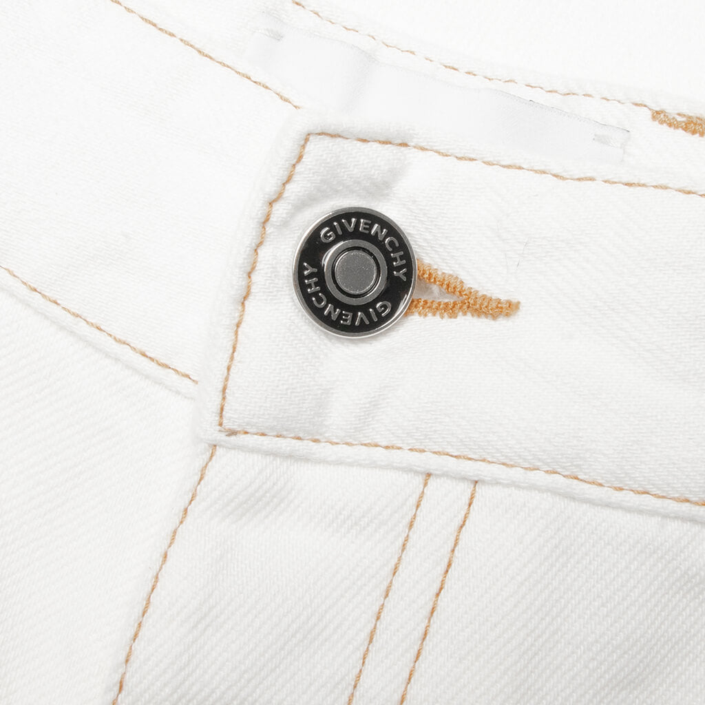 Couture Seam Trousers - White