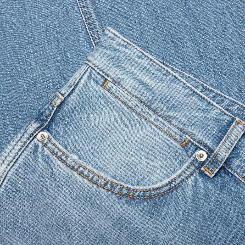 Couture Seam Jeans - Light Blue