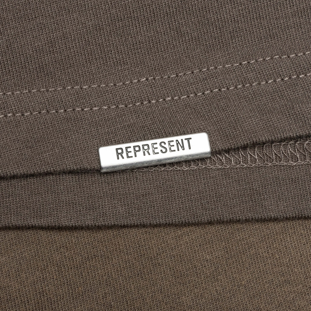 Crest T-Shirt - Dark Taupe