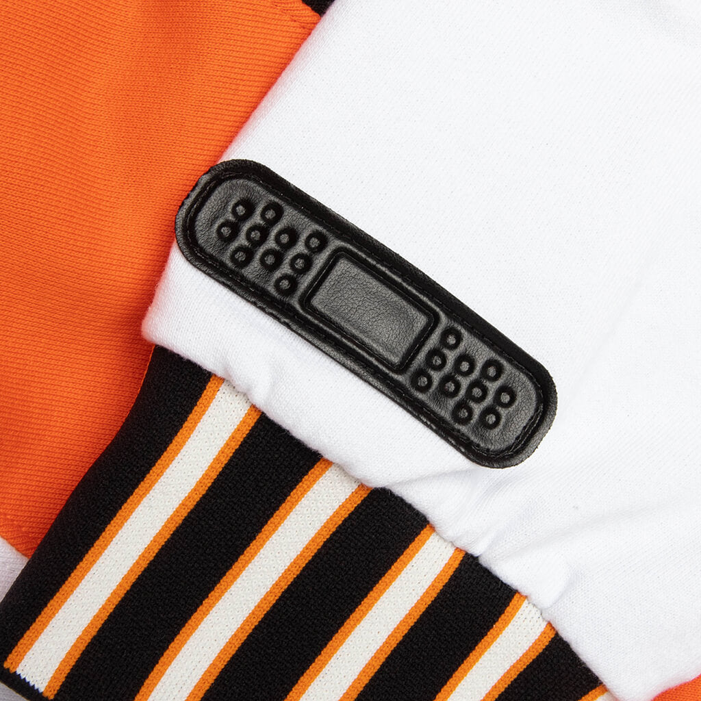 Crew Neck A - Orange/Black/White