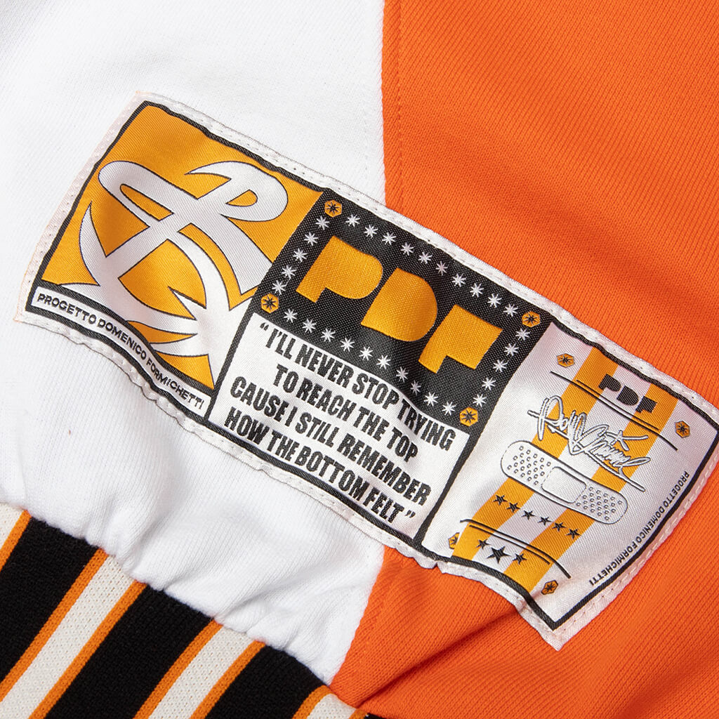 Crew Neck A - Orange/Black/White