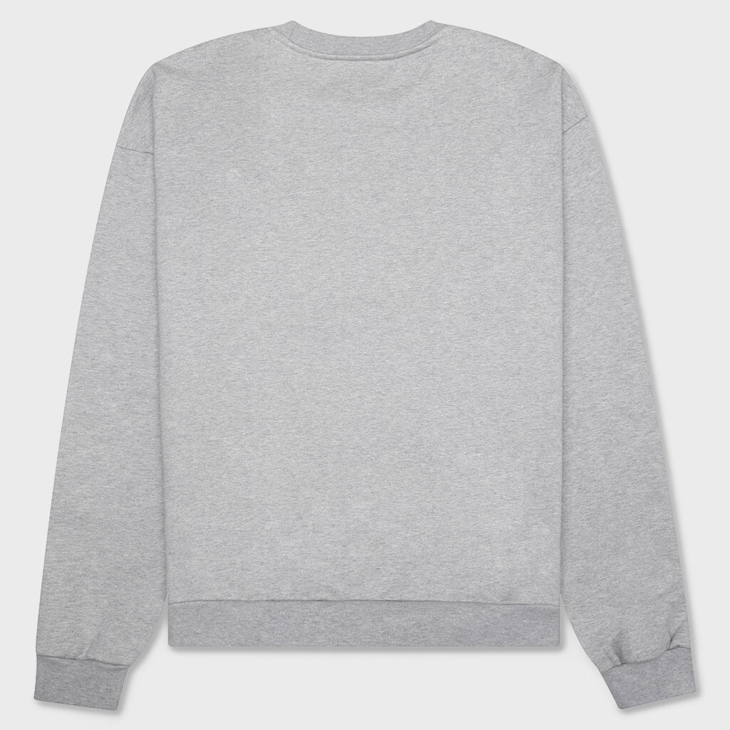 Crewneck Big Logo - Heather Grey