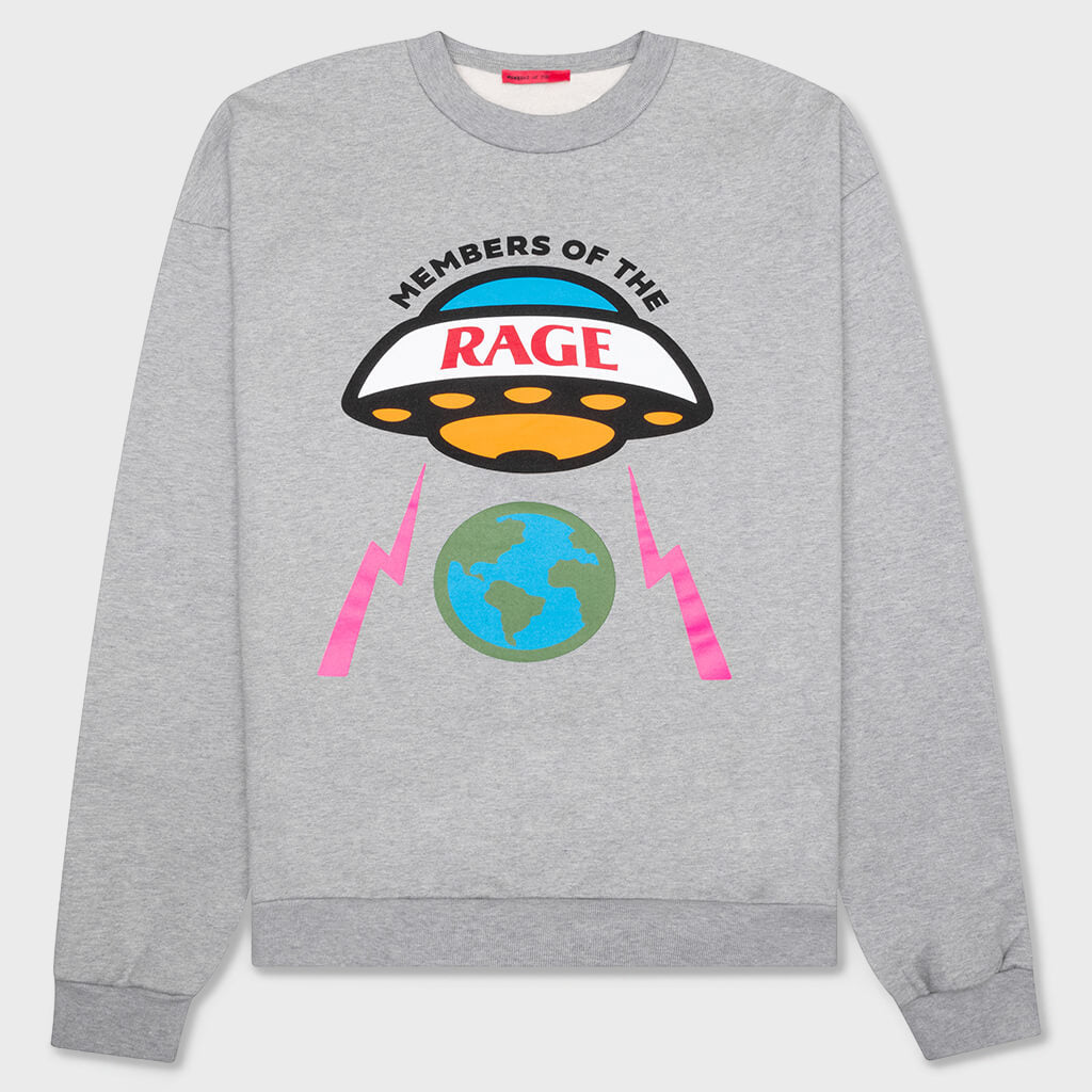 Crewneck Big Logo - Heather Grey