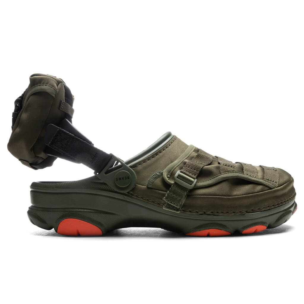 Classic All Terrain Military Clog - Army Green