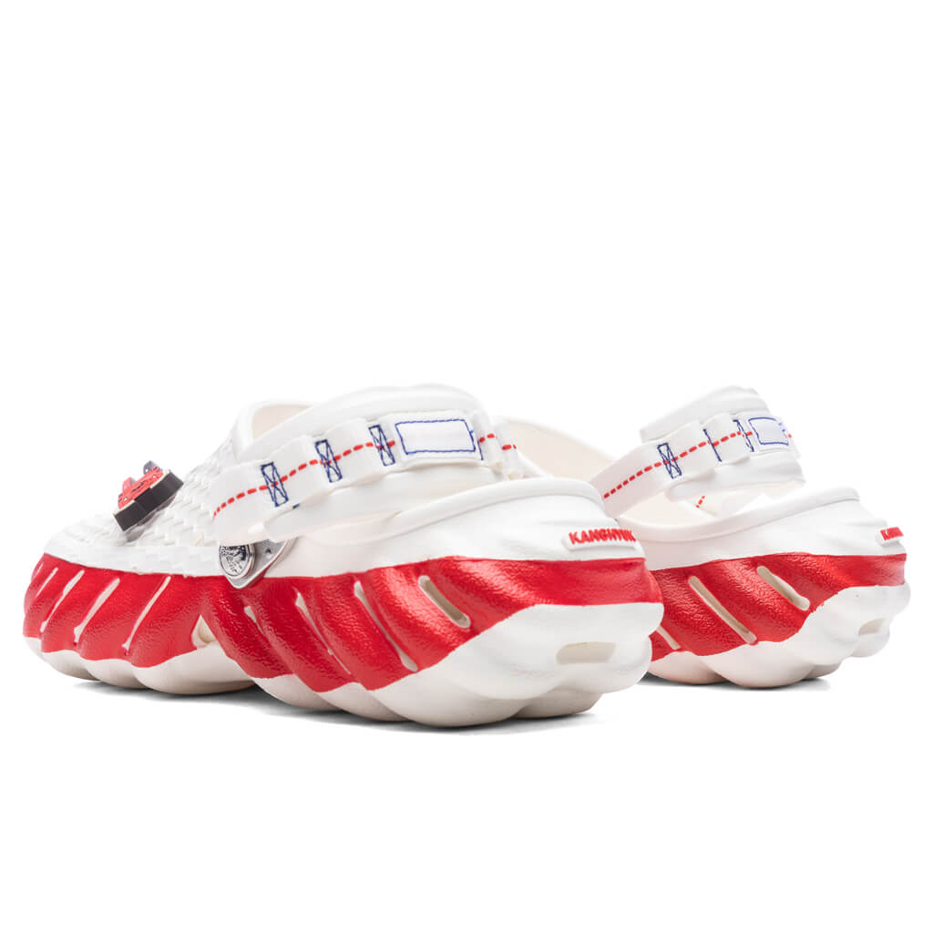 Echo Clog - White/Multi