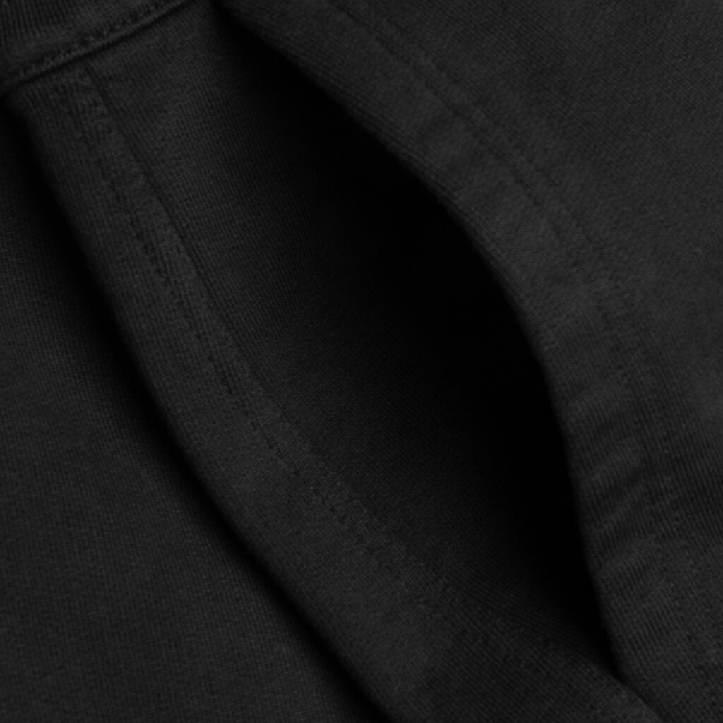 Cropped Cocoon Joggers - Black