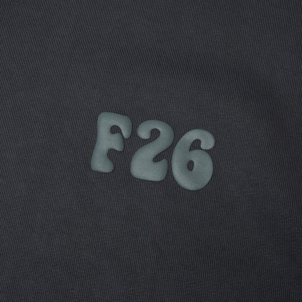 Cropped Polo - Washed Iron Grey