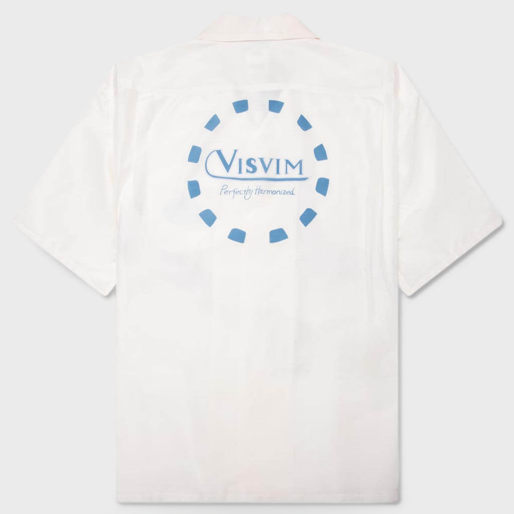 Crosby S/S Silk Shirt - White