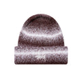 Cuff Basic Striped Beanie - Brown