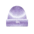 Cuff Basic Striped Beanie - Purple