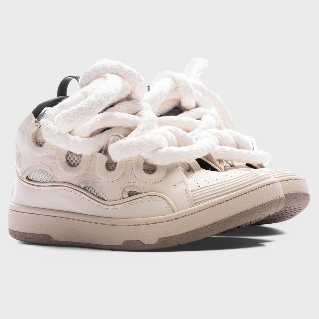 Curb Sneakers - Beige/Black