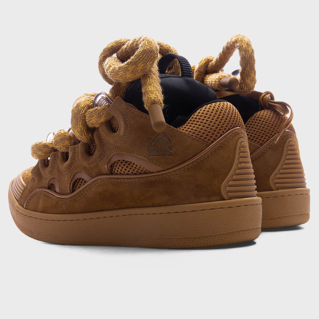 Curb Sneakers - Camel/Black