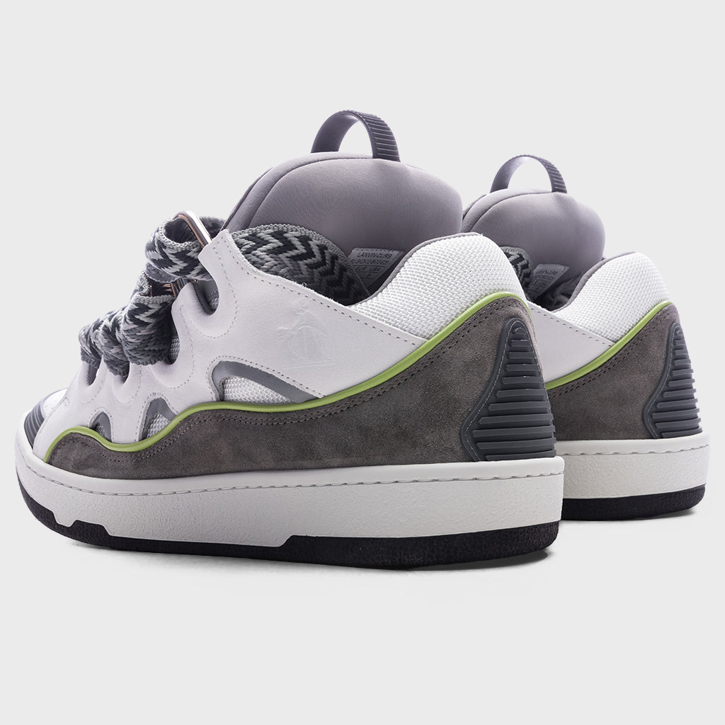 Curb Sneakers - White/Grey