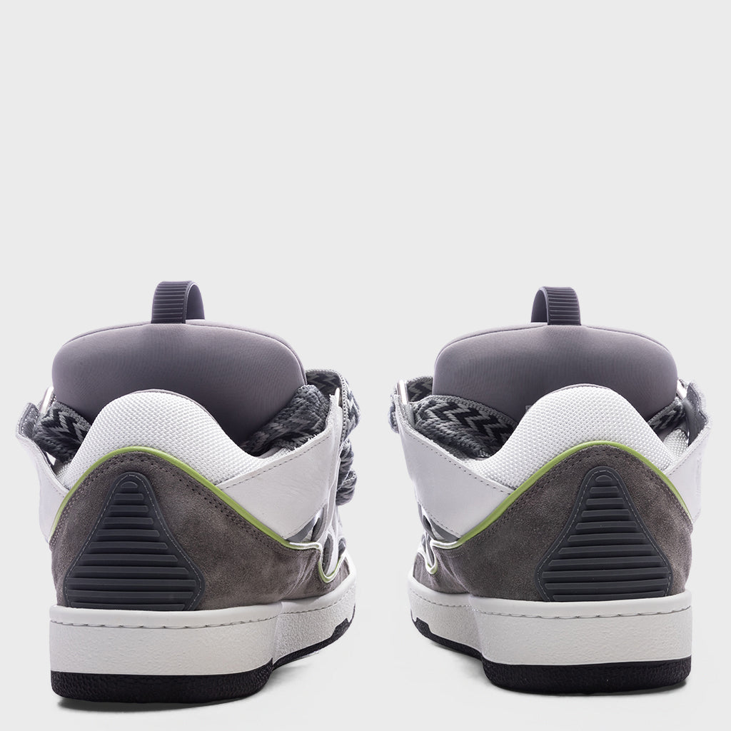 Curb Sneakers - White/Grey