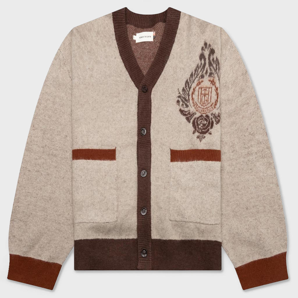 Holiday HTG Cardigan - Bone