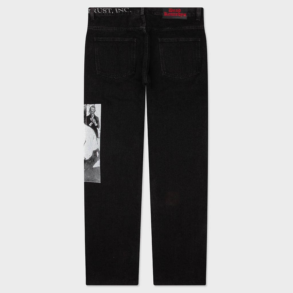 DIY Straight Leg Pants - Black