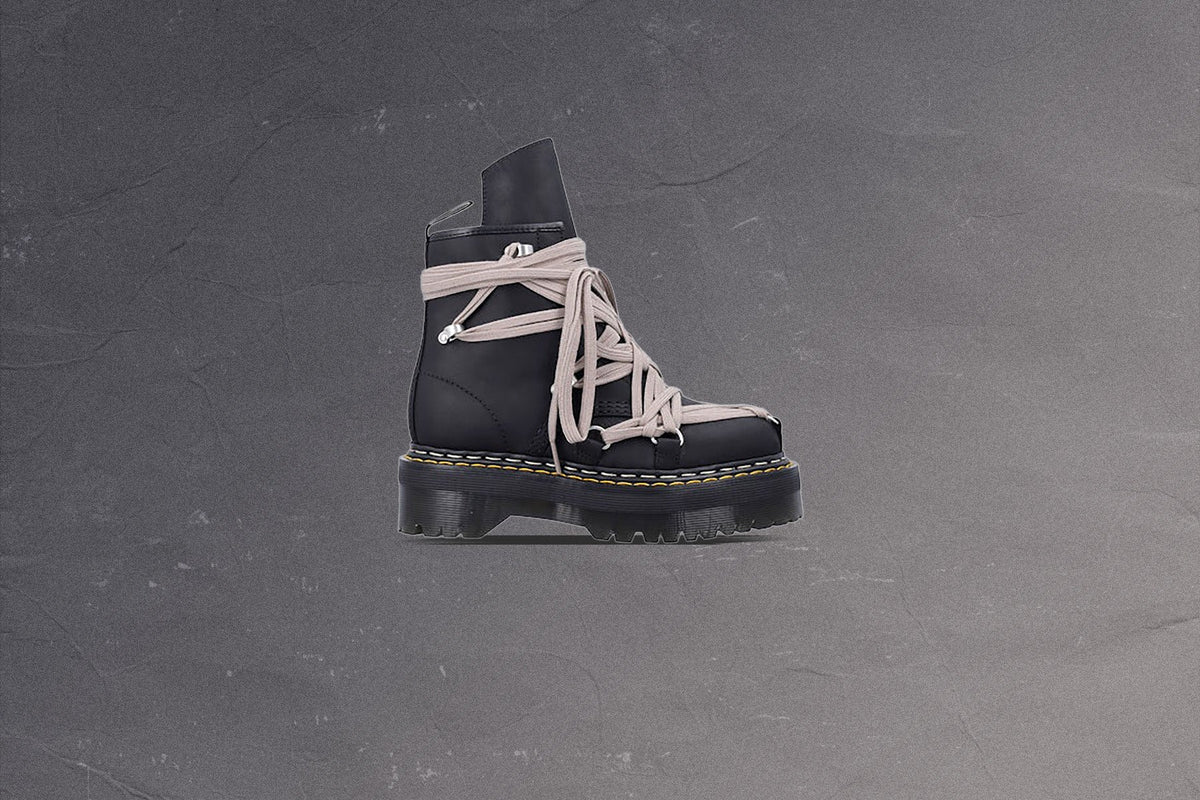 1460 Quad Sole Megalace Boot - Black