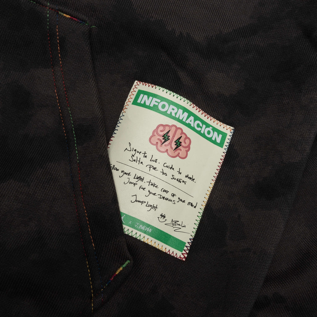 Hoodie - Flat Pewter/Black