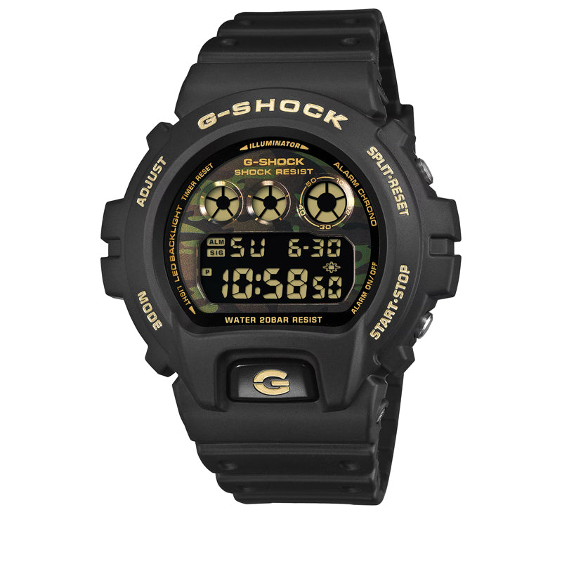Casio G-Shock 6900 Series Digital Watch - Black/Camo