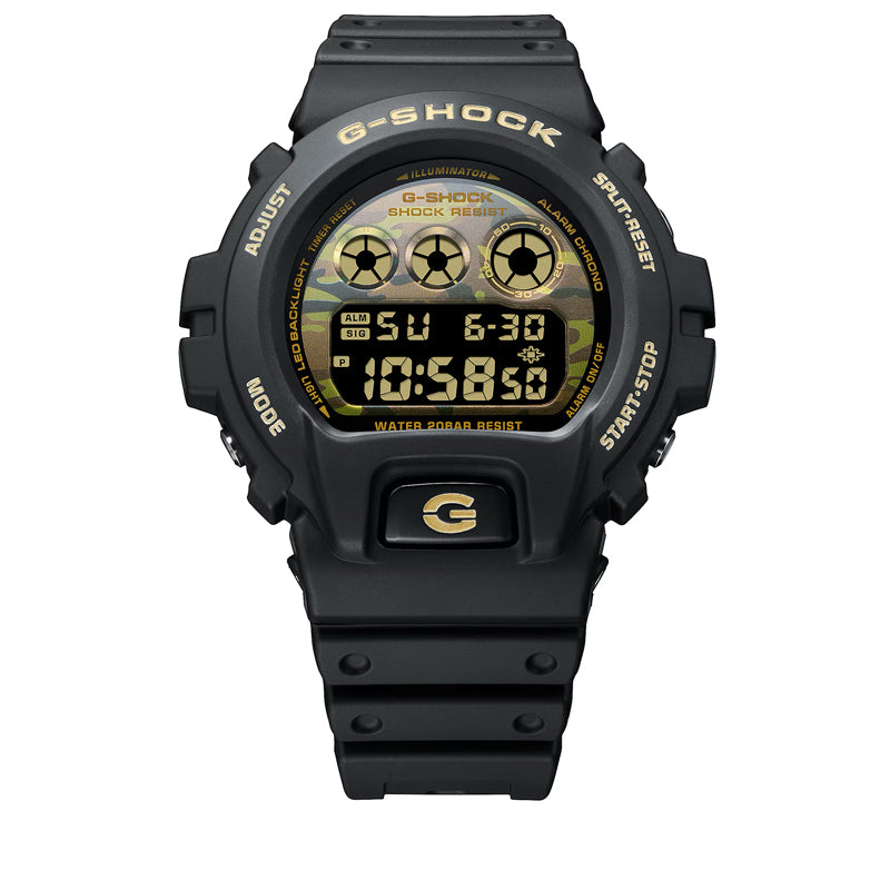 Casio G-Shock 6900 Series Digital Watch - Black/Camo