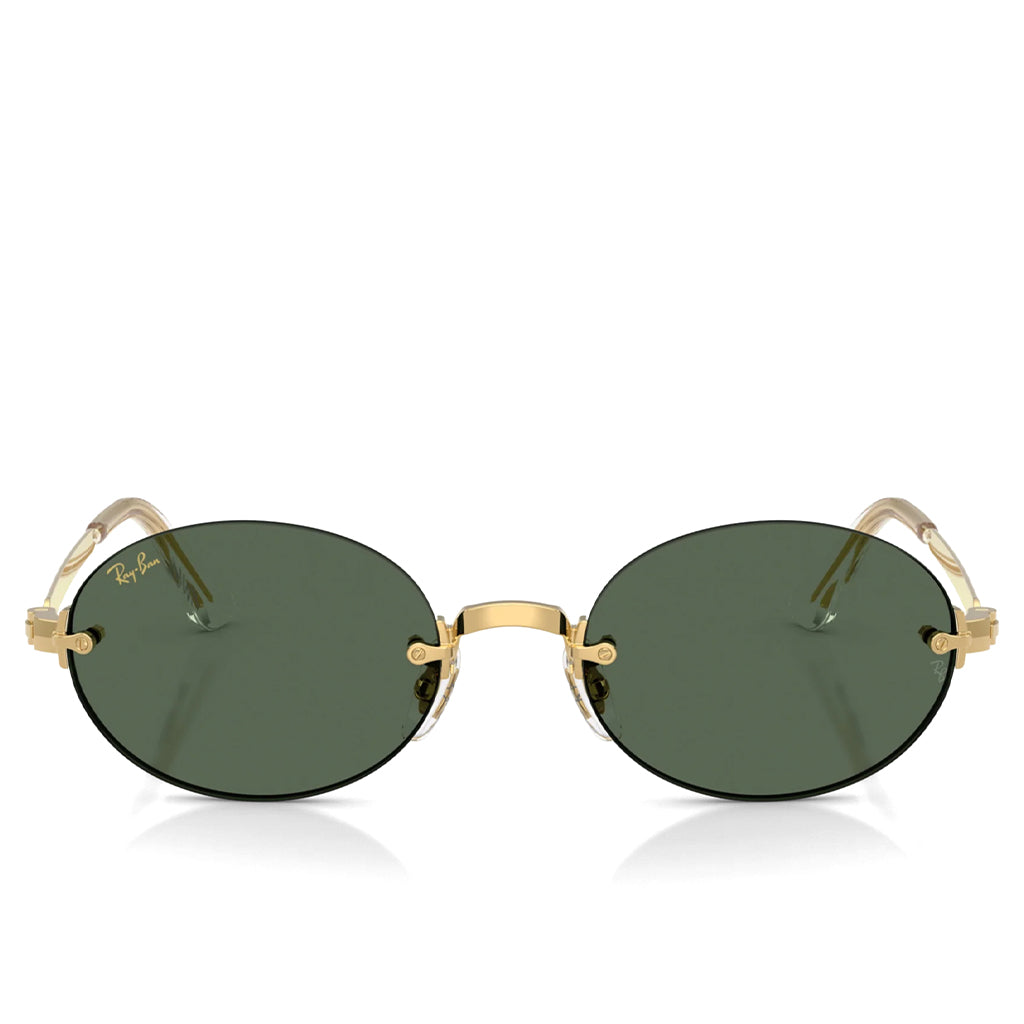 Rimless Oval - Arista/Dark Green