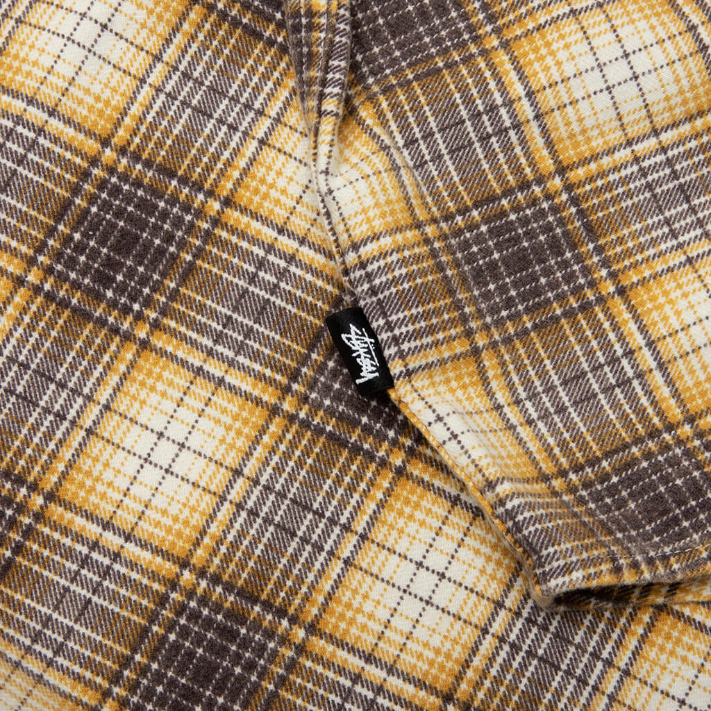 Dax Plaid Shirt - Gold