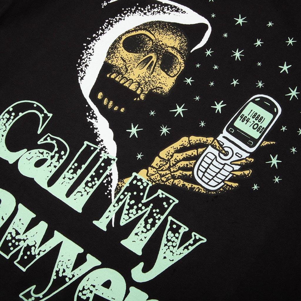 Death Is Calling T-Shirt - Black