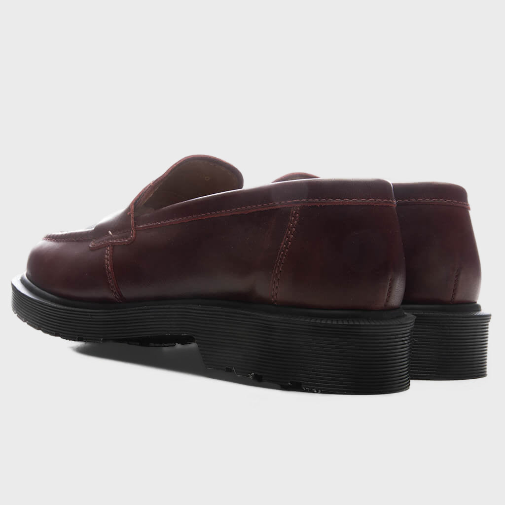 Delapre Penny Loafer - Burgundy