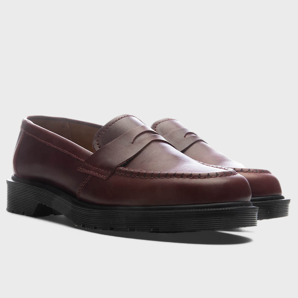 Delapre Penny Loafer - Burgundy